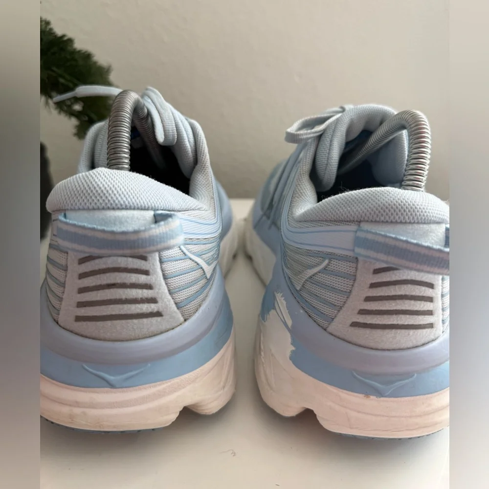 Hoka bondi 7 Women's Pale Blue Cushioned Running Shoes
Size 8.5 - Picture 5 of 10